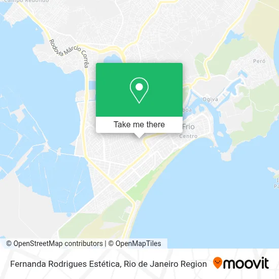 Fernanda Rodrigues Estética map