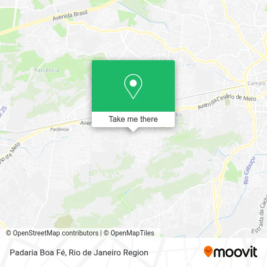 Padaria Boa Fé map