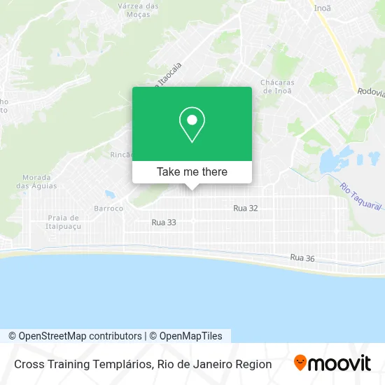 Cross Training Templários map