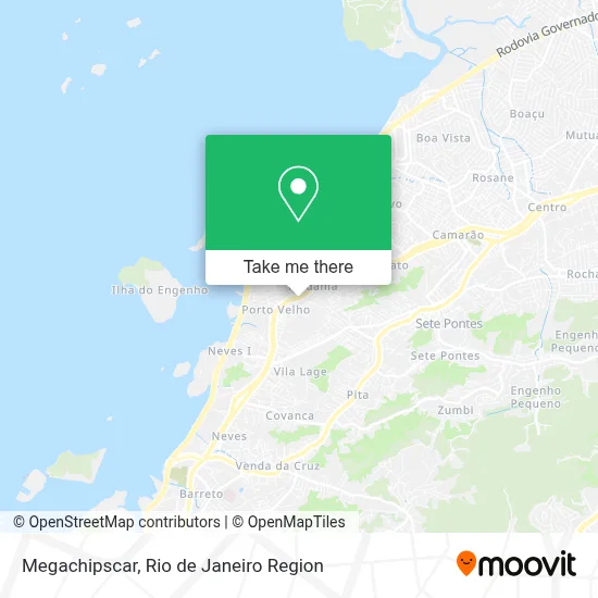 Megachipscar map