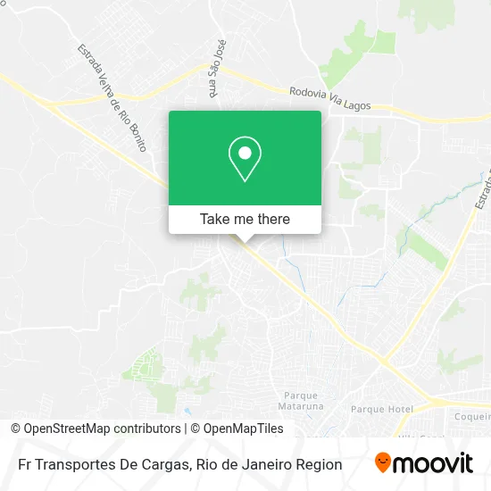 Fr Transportes De Cargas map