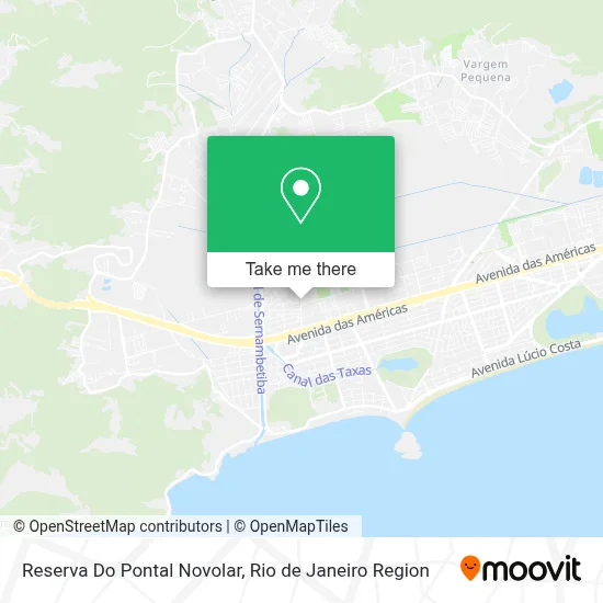 Reserva Do Pontal Novolar map