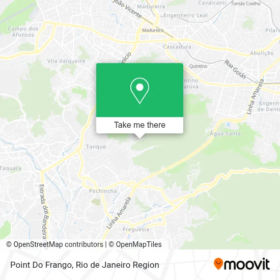 Point Do Frango map