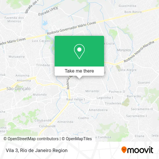 Vila 3 map