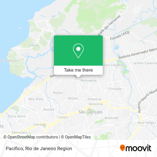 Pacifico map