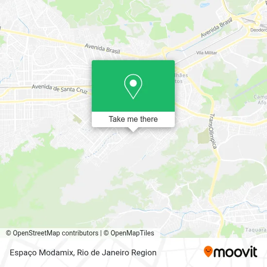 Espaço Modamix map