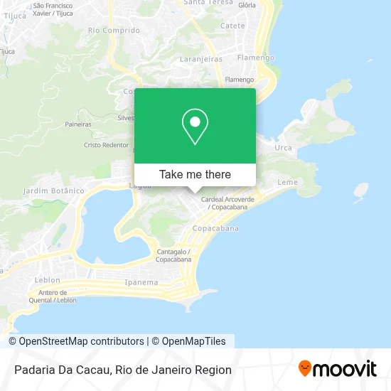 Padaria Da Cacau map