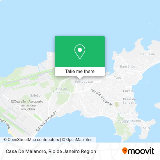 Casa De Malandro map