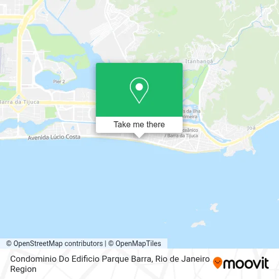 Condominio Do Edificio Parque Barra map