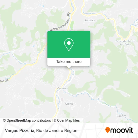 Vargas Pizzeria map