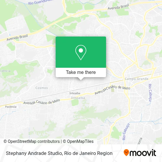 Stephany Andrade Studio map
