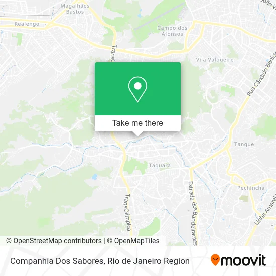 Companhia Dos Sabores map