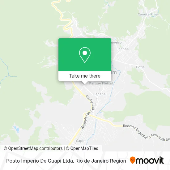 Posto Imperio De Guapi Ltda map
