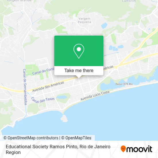 Educational Society Ramos Pinto map