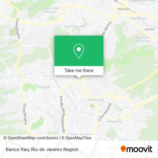 Banco Itau map