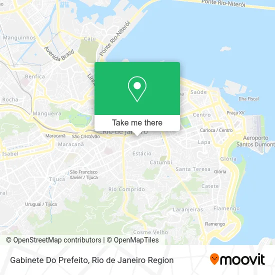 Gabinete Do Prefeito map