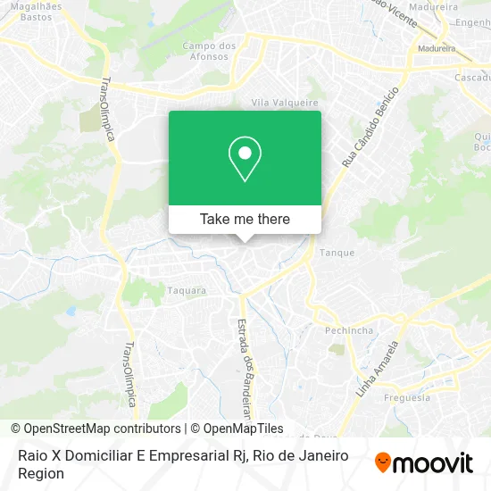 Raio X Domiciliar E Empresarial Rj map