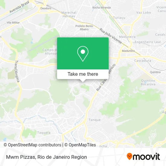 Mwm Pizzas map