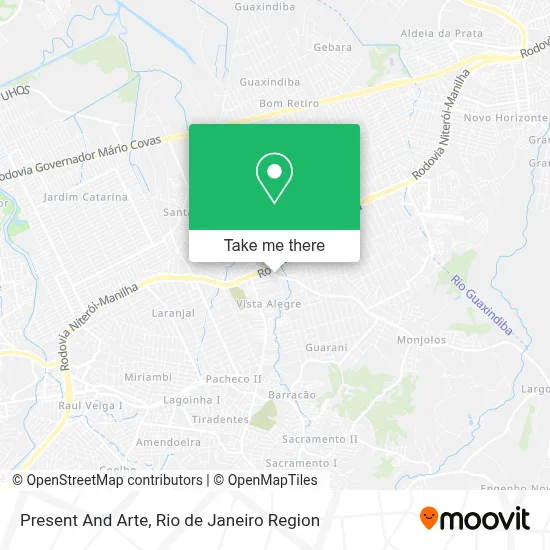 Present And Arte map