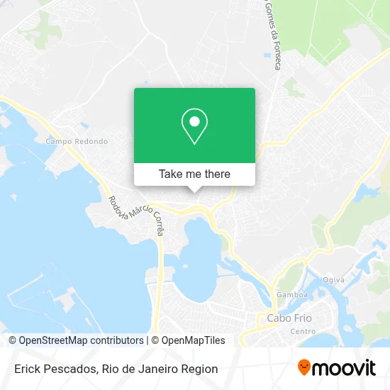 Erick Pescados map