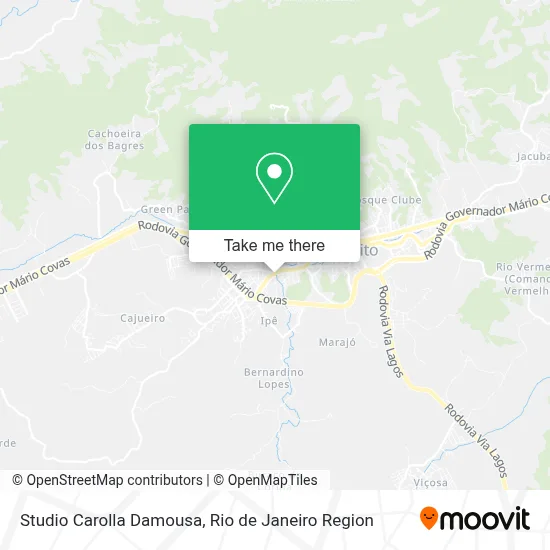 Studio Carolla Damousa map
