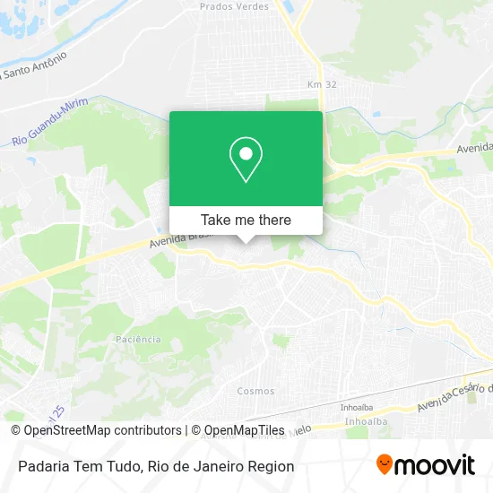 Padaria Tem Tudo map