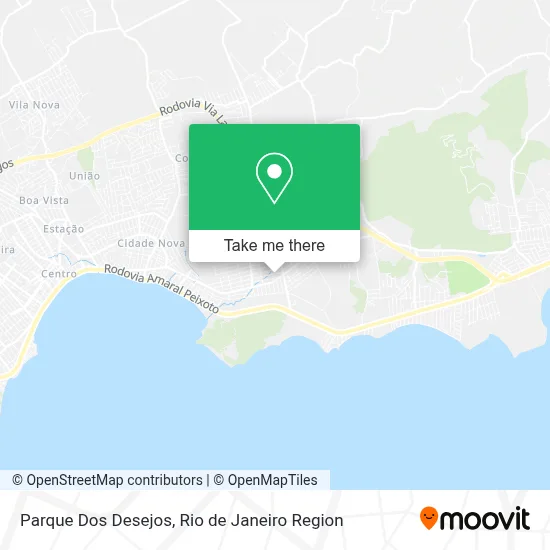 Parque Dos Desejos map