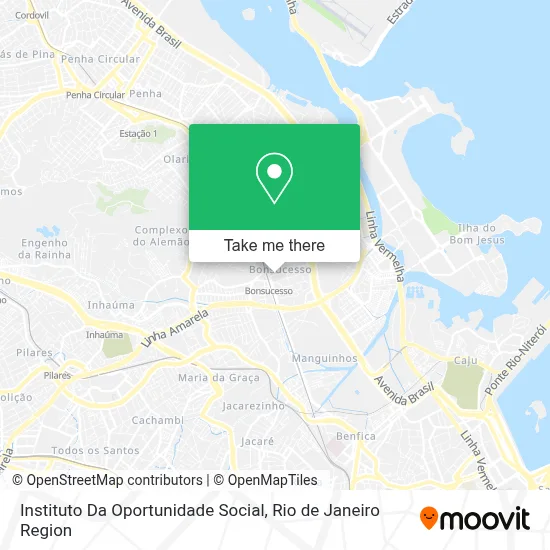 Instituto Da Oportunidade Social map