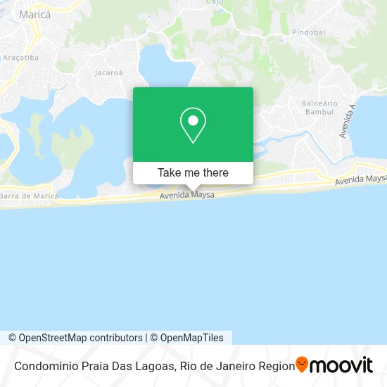 Condominio Praia Das Lagoas map
