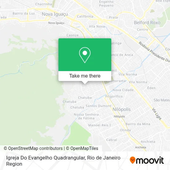 Igreja Do Evangelho Quadrangular map
