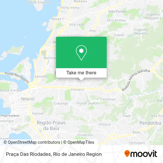 Praça Das Riodades map