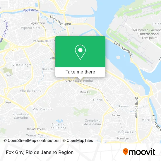Fox Gnv map