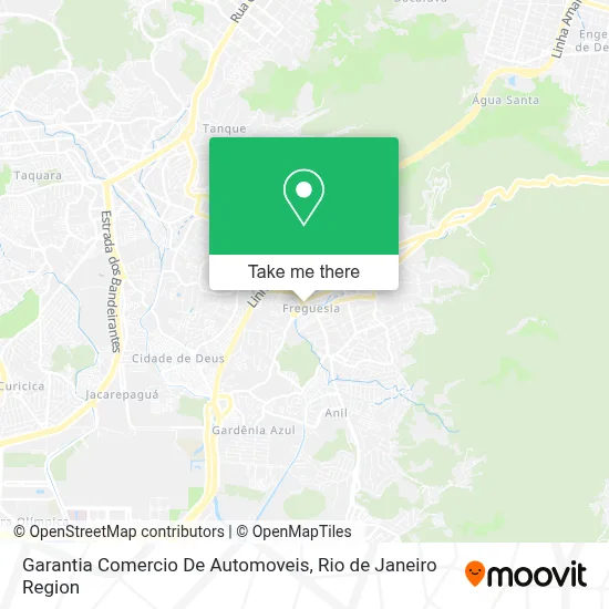 Garantia Comercio De Automoveis map