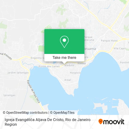 Igreja Evangéliča Aljava De Cristo map