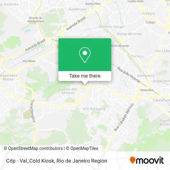 Cdp - Val_Cold Kiosk map