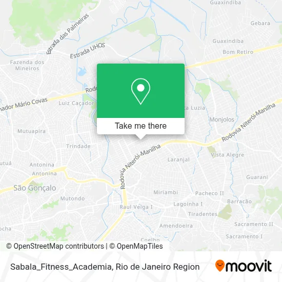 Sabala_Fitness_Academia map