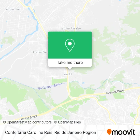 Confeitaria Caroline Reis map