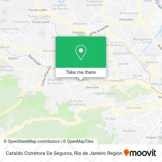Cataldo Corretora De Seguros map