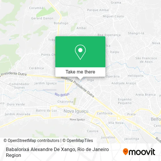 Babalorixá Alexandre De Xango map