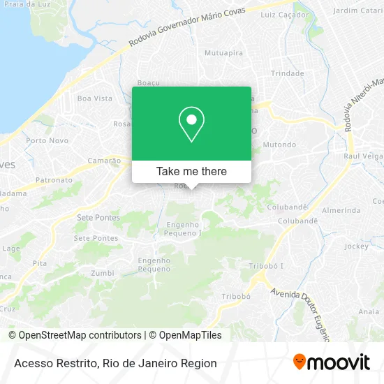 Acesso Restrito map