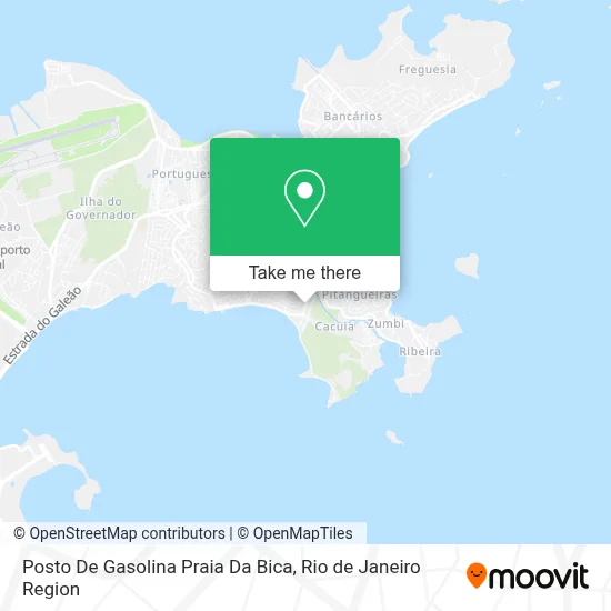 Posto De Gasolina Praia Da Bica map