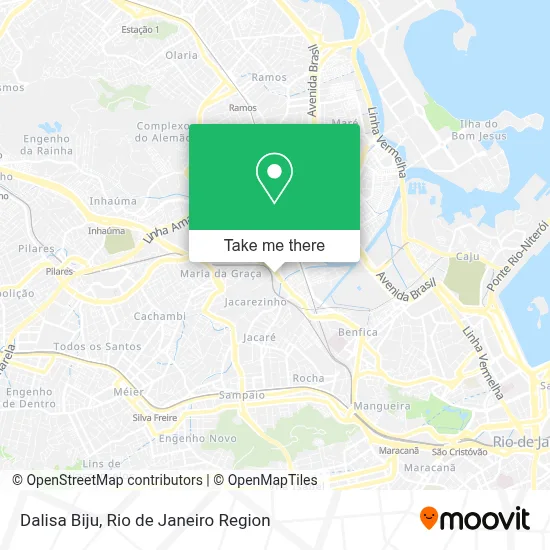Dalisa Biju map