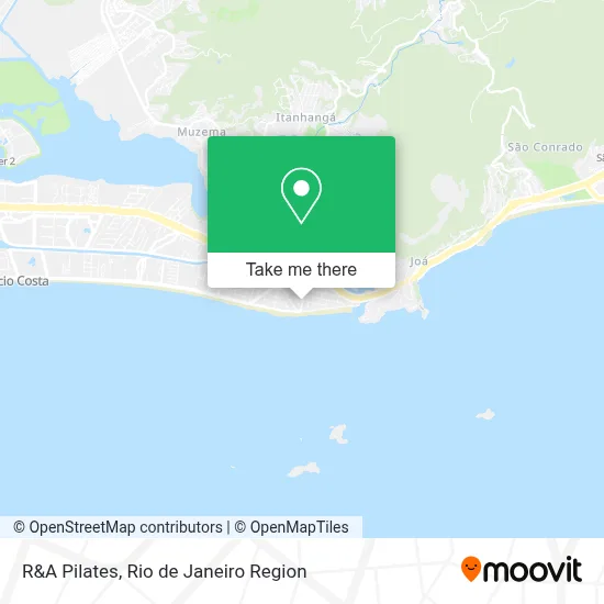 R&A Pilates map