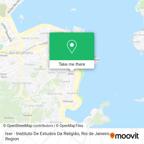 Iser - Instituto De Estudos Da Religião map
