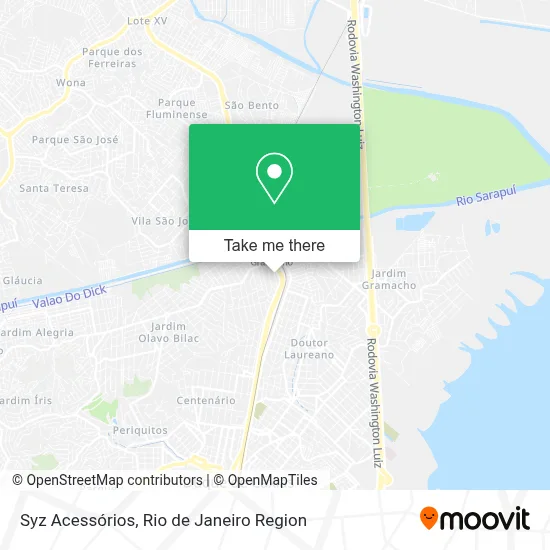 Syz Acessórios map