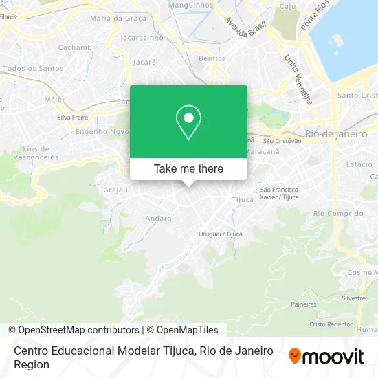 Centro Educacional Modelar Tijuca map