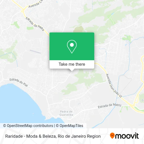 Raridade - Moda & Beleza map