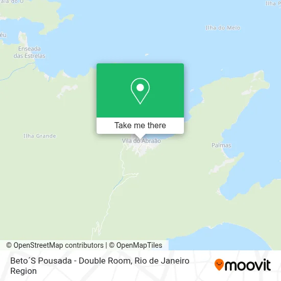 Beto´S Pousada - Double Room map