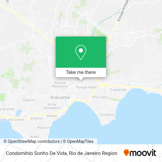 Condomínio Sonho De Vida map