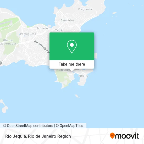 Rio Jequiá map